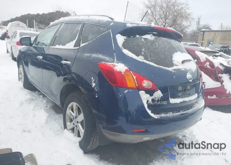 2010 Nissan Murano Sl z USA, uszkodzony, nr VIN JN8AZ1MW2AW132436